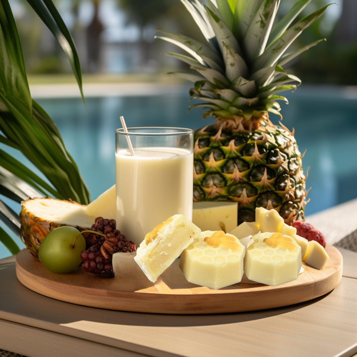 chocolats farcis pina colada