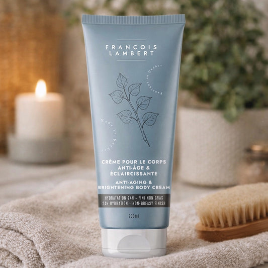 Crème pour le corps anti-âge & éclaircissante