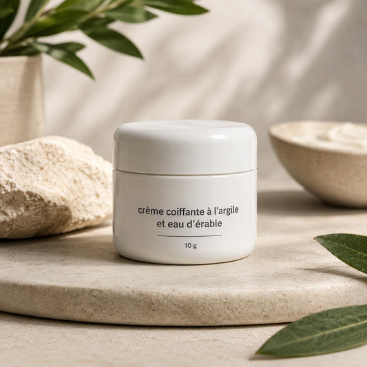crème coiffante à l'argile