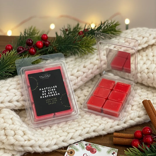 Cubes de cire de soya pour diffuseur