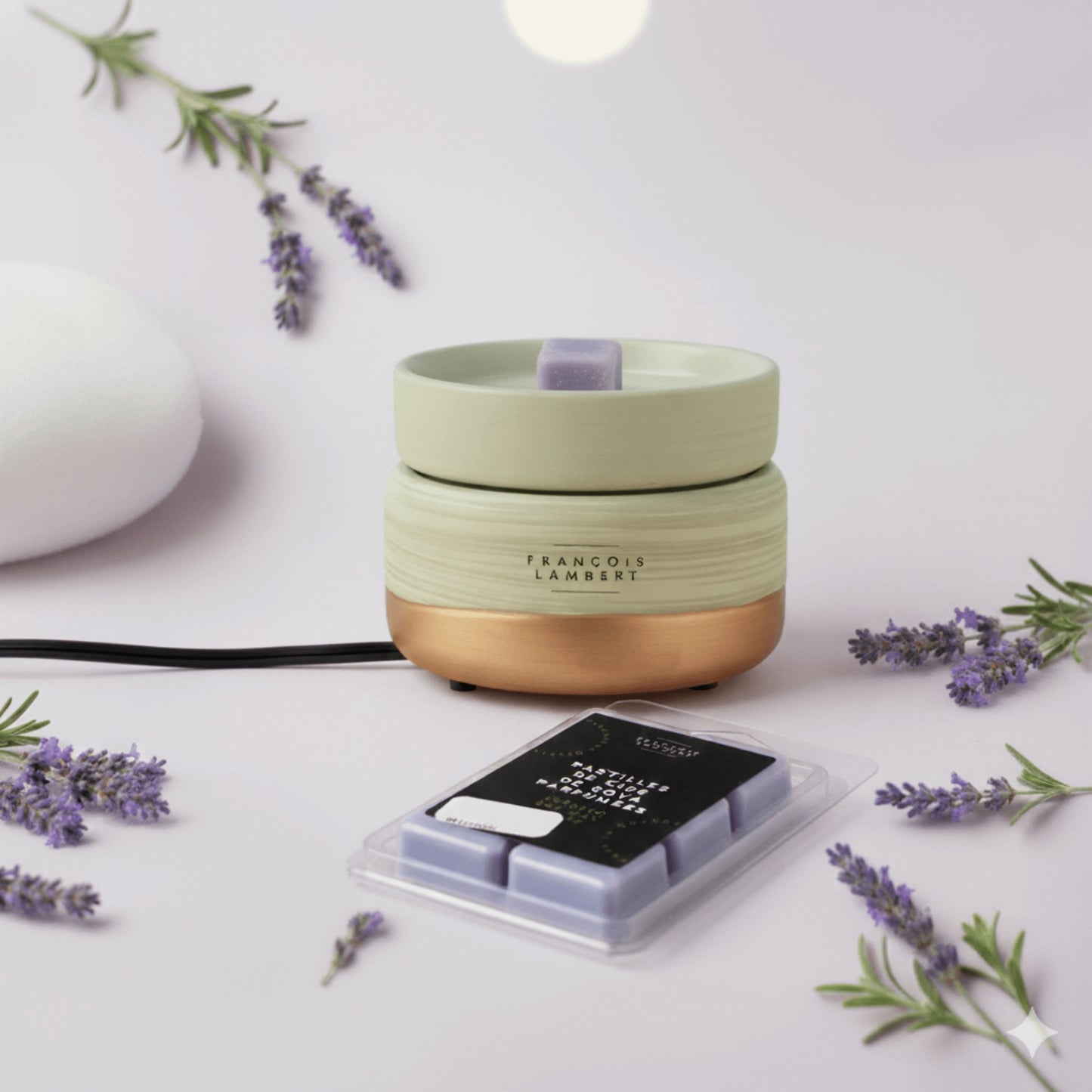 Cubes de cire de soya pour diffuseur