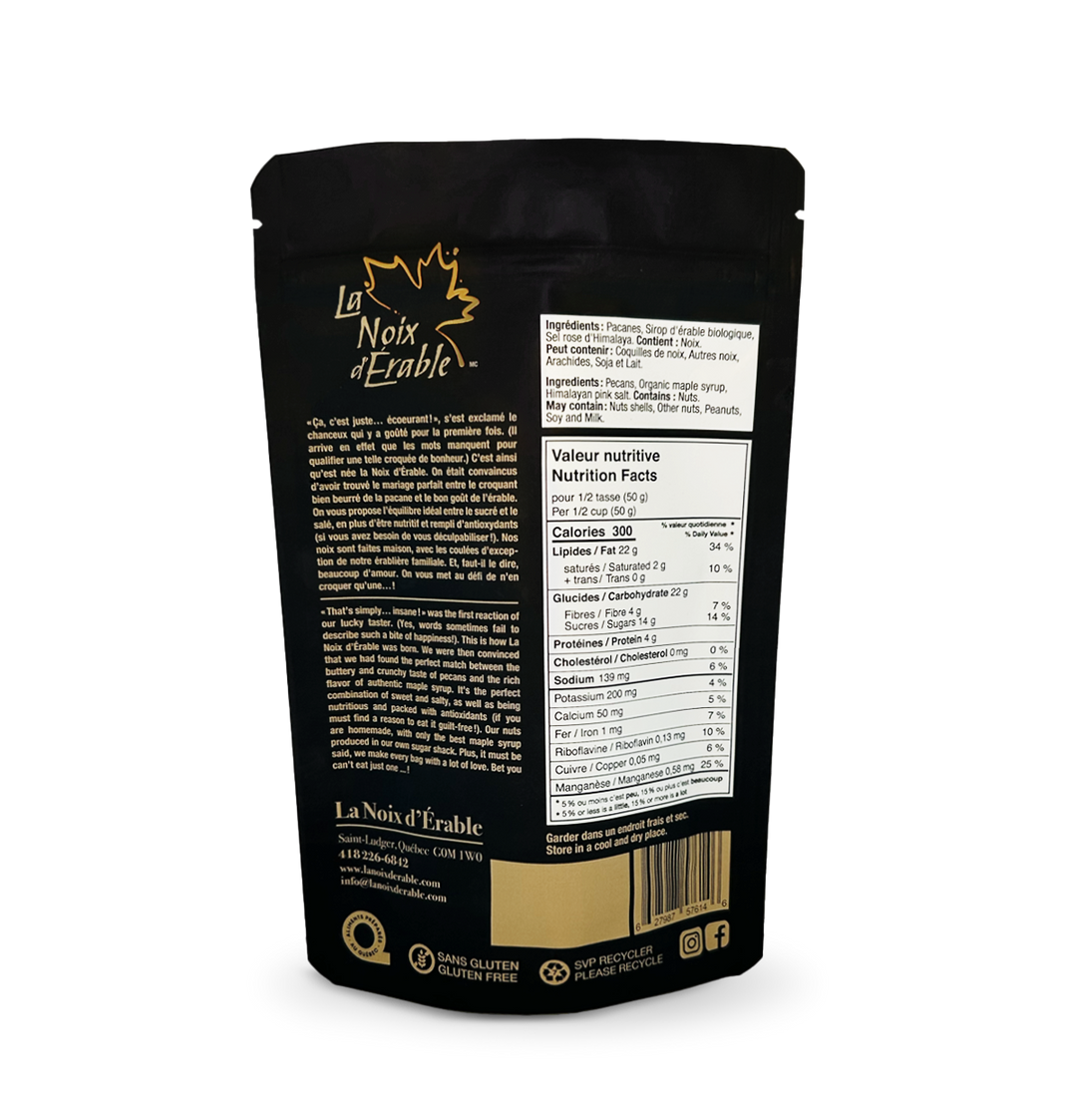Maple pecans - La Noix d&