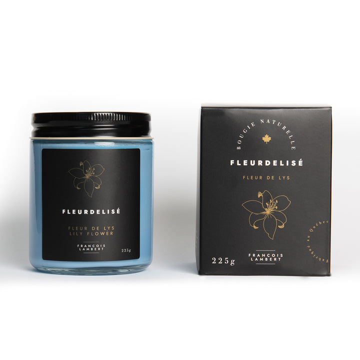 No.18 Fleurdelisé - Bougie de soya à la fleur de lys 🌸