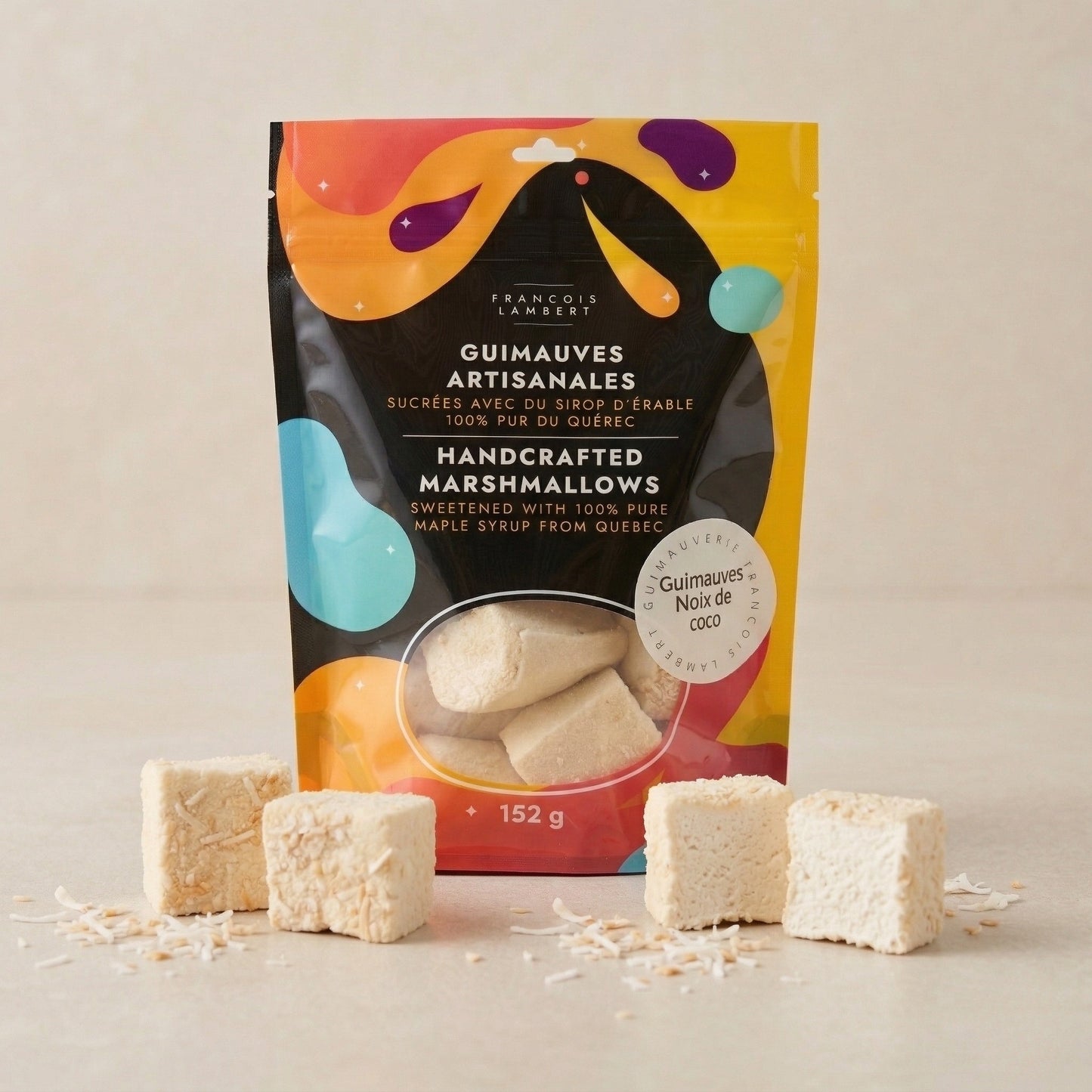 Coconut and maple marshmallow🍁