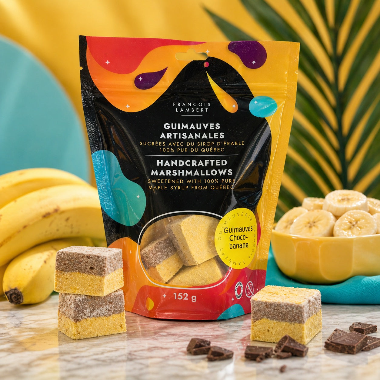 Guimauves Choco-Bananes et érable🍁