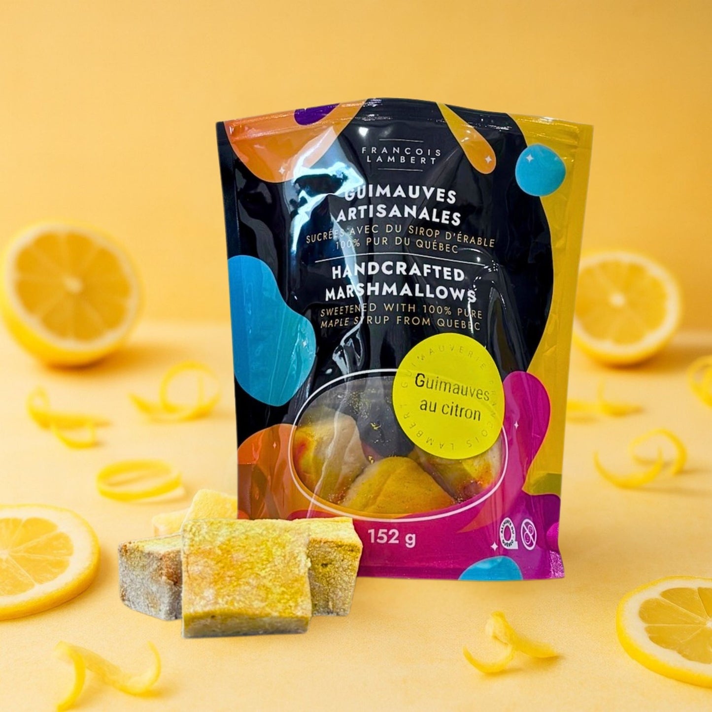 Lemon and maple marshmallows🍁