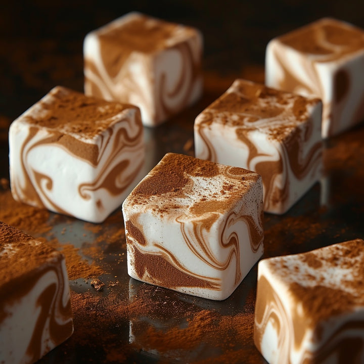 Guimauve marbré au biscoff