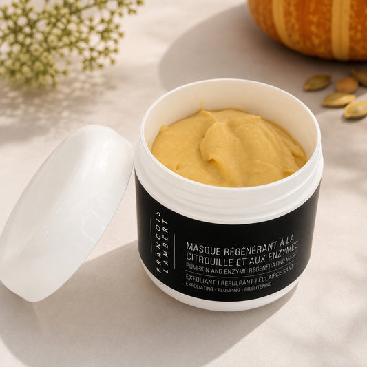 Masque régénérant éclat : citrouille & pouvoir des enzymes anti-âge
