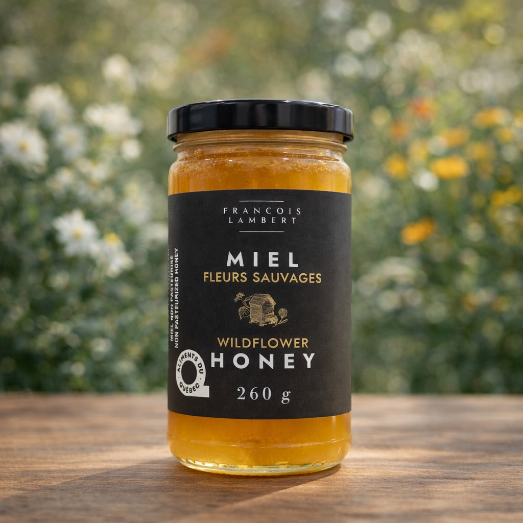 Miel de fleurs sauvages non-pasteurisé