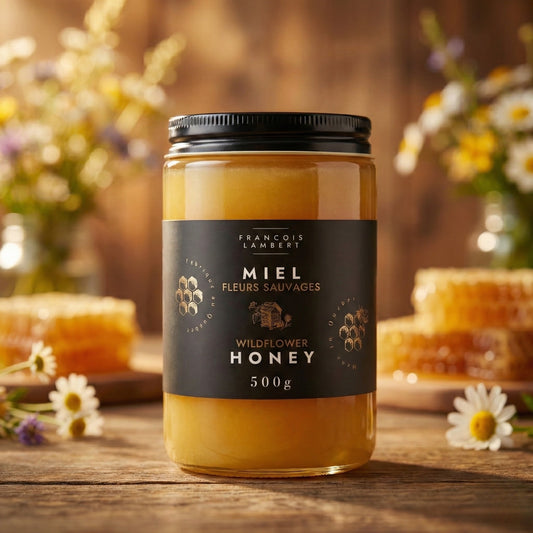 Miel de fleurs sauvages non-pasteurisé