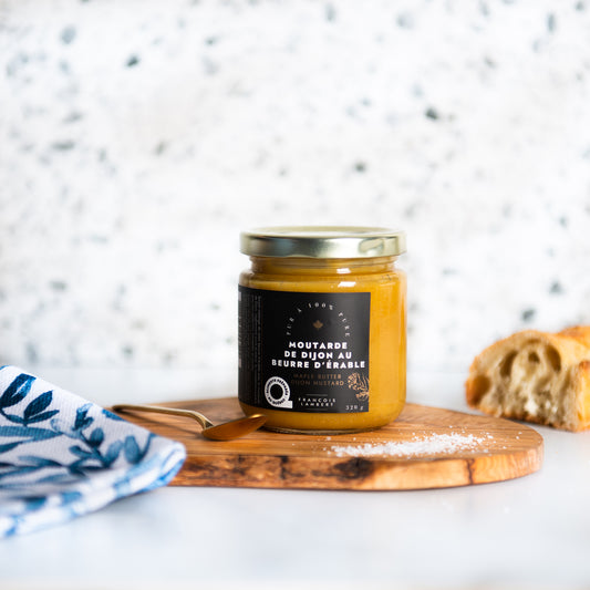 moutarde de Dijon au beurre d'érable du Québec