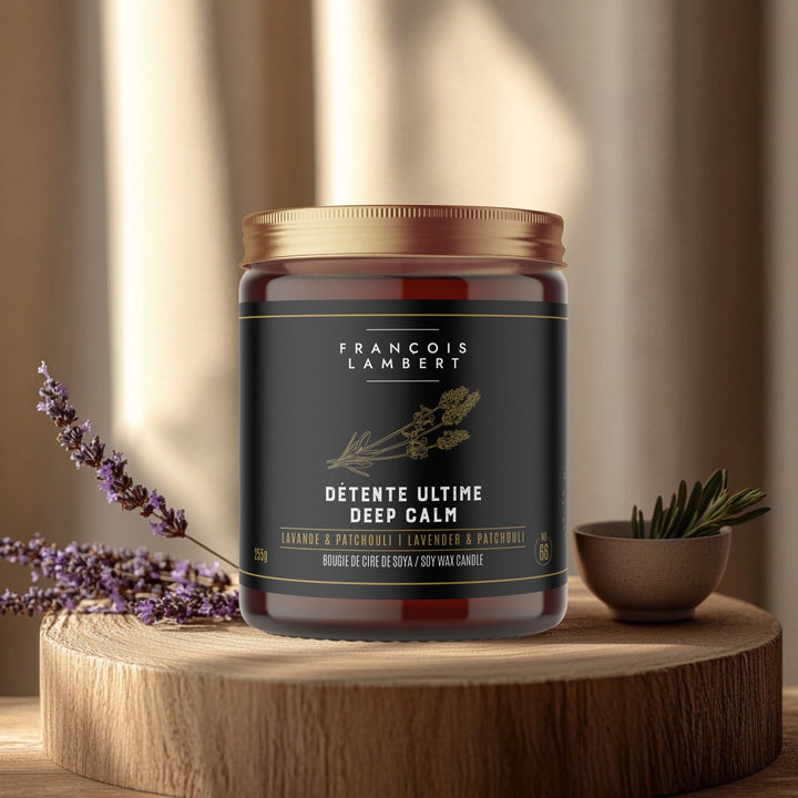 No.66 Détente Ultime - Bougie de Soya Lavande &amp; Patchouli