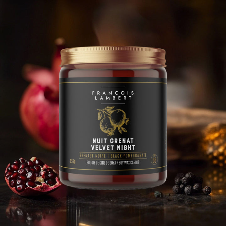 No. 69 – Grenat Night: Black Pomegranate Soy Candle