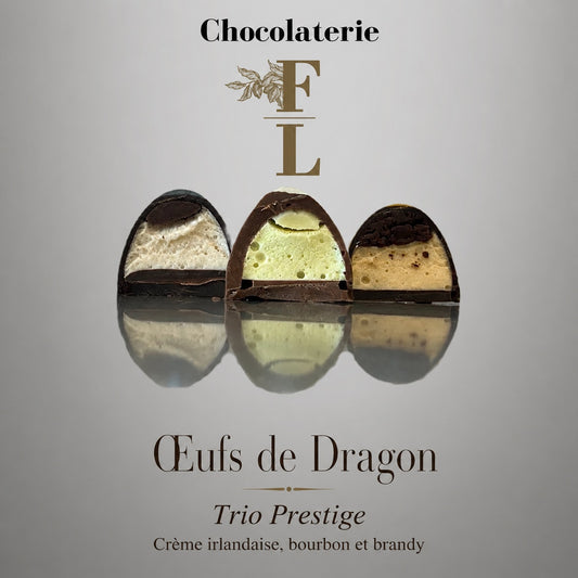 Œufs de Dragon - Trio Prestige (crème irlandaise, bourbon, brandy)