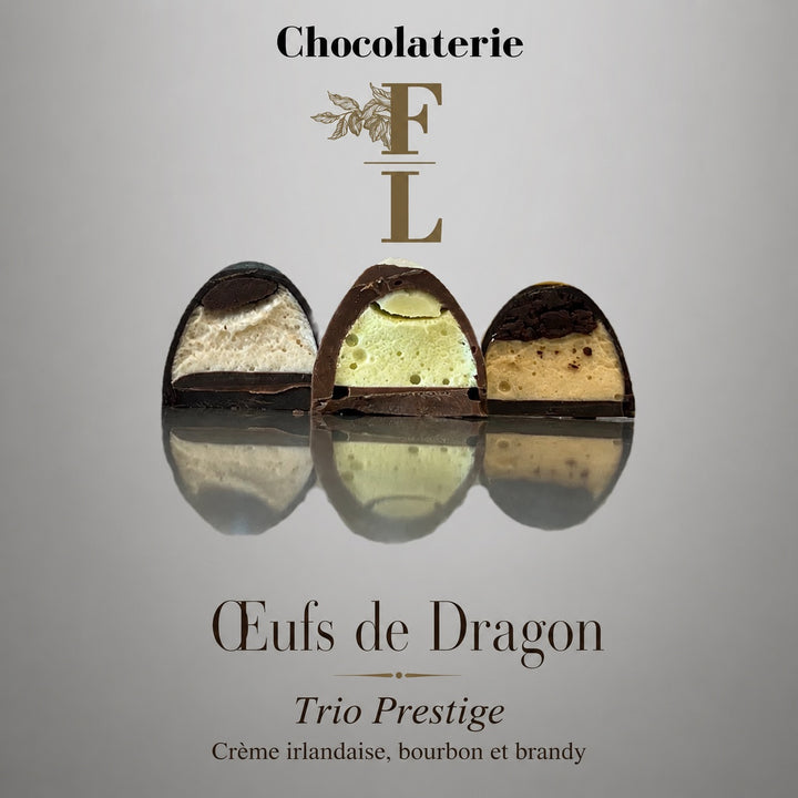 Œufs de Dragon - Trio Prestige (crème irlandaise, bourbon, brandy)