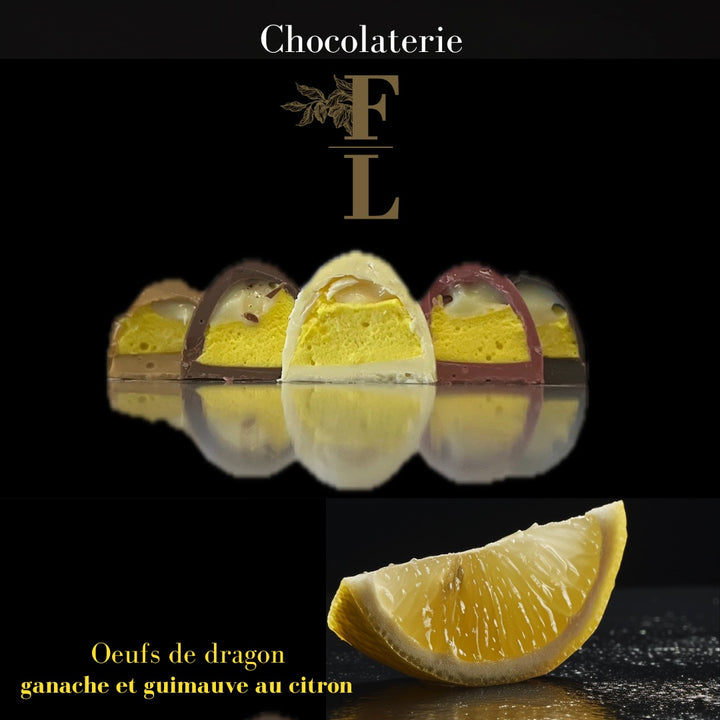 chocolats farcis au citron