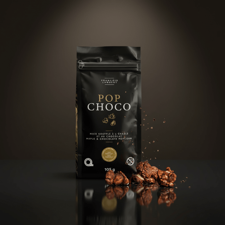 Chocolate Popcorn - Chocolate Covered Maple Popcorn