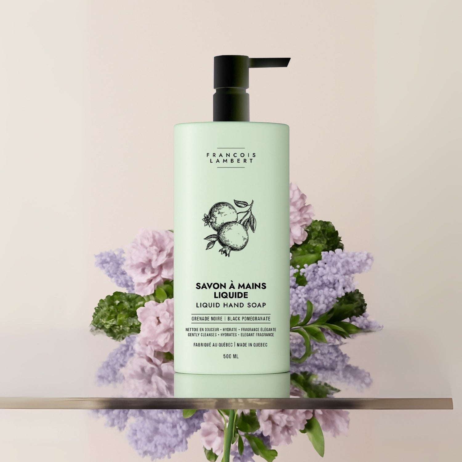 Savon à mains liquide Grenade Noire – 500 ml