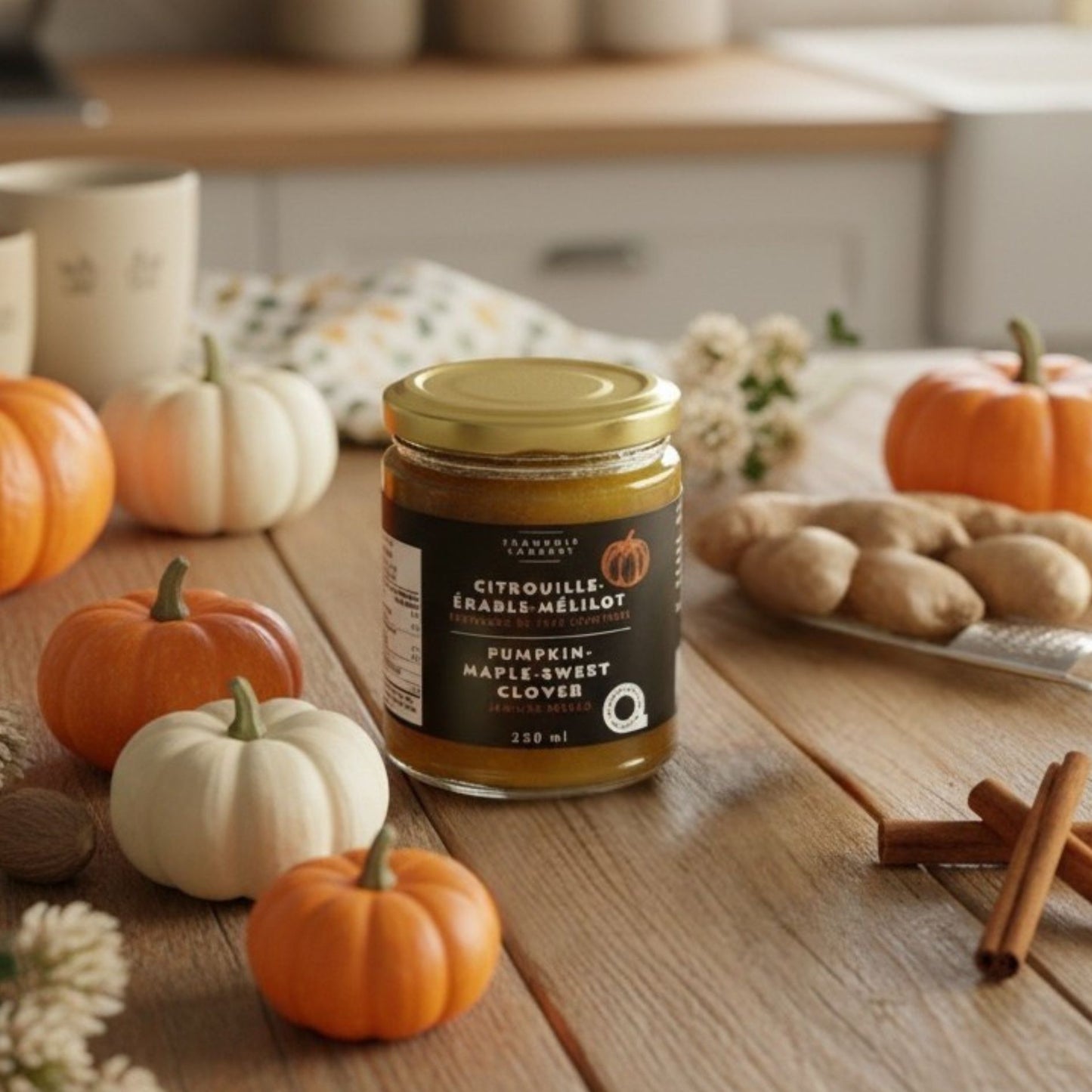 Tartinade Citrouille-Érable-Mélilot