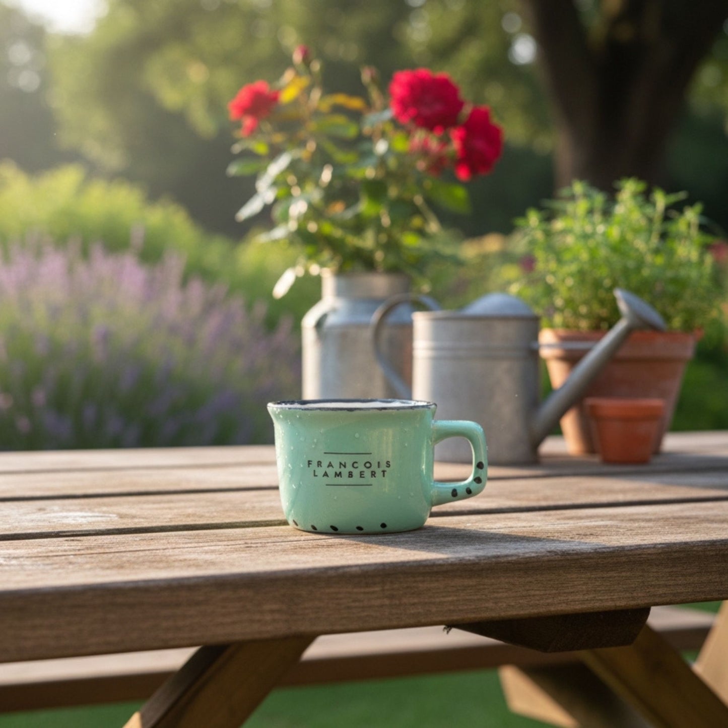 Tasse à espresso style émail – Élégance durable