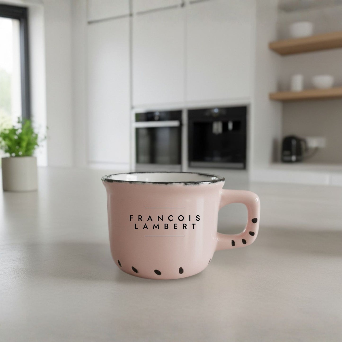 Tasse à espresso style émail – Élégance durable