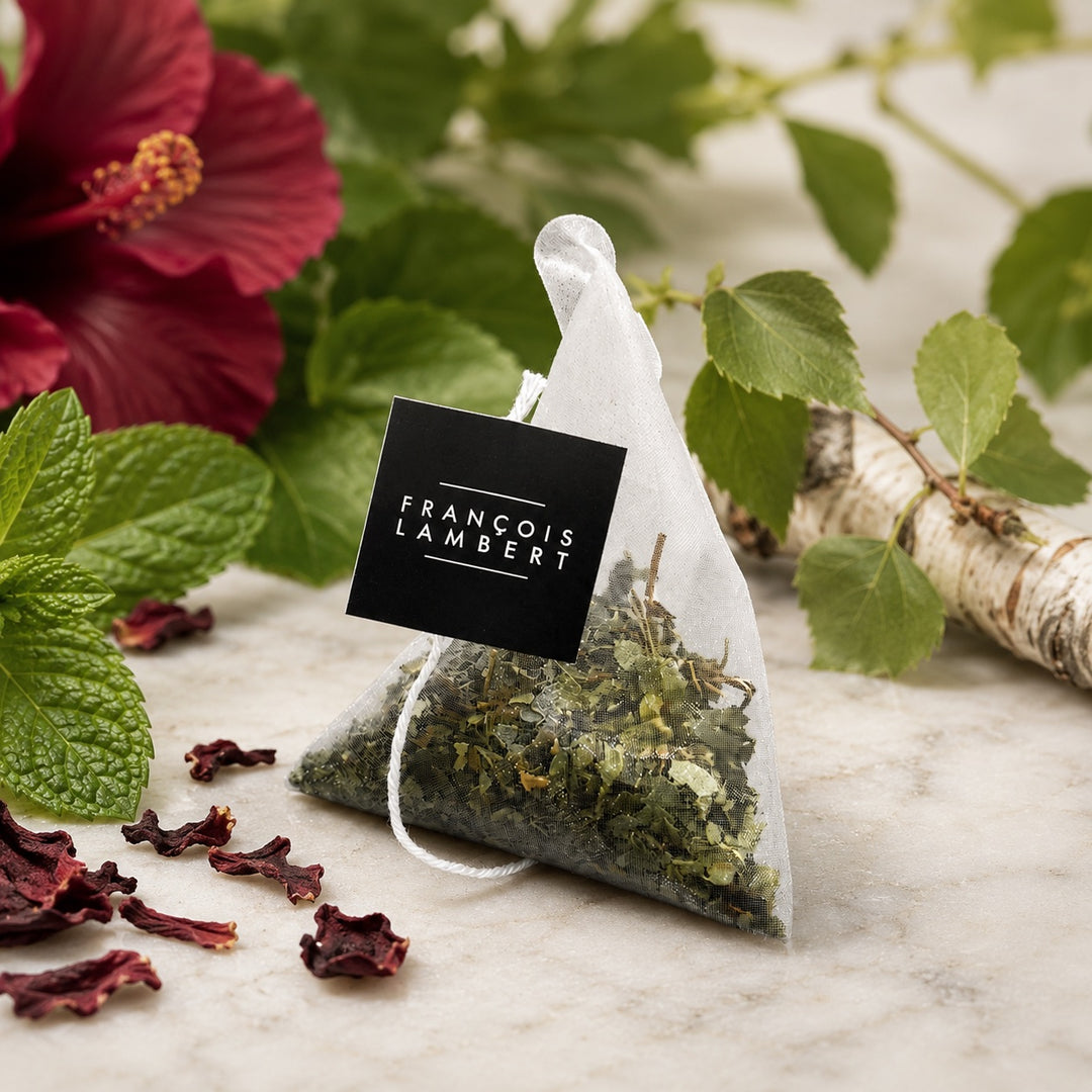 Tisane menthe, hibiscus &amp; feuille de bouleau