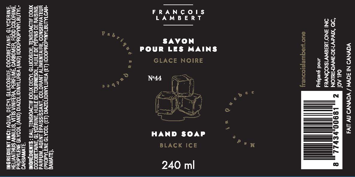 Pump Hand Soap - Black Ice
