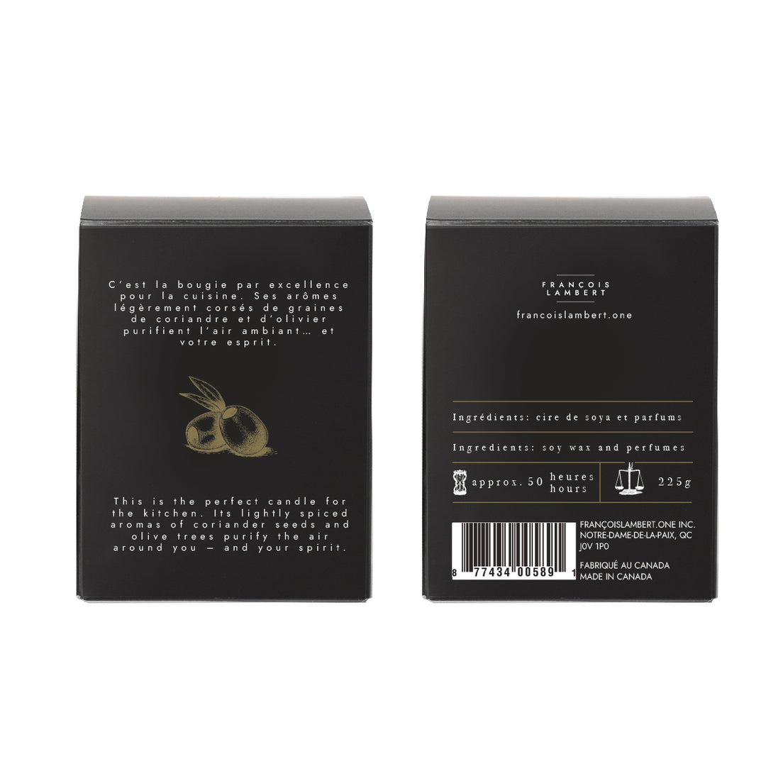No.41 Market cuisine - Soy candle, Coriander &amp; olive