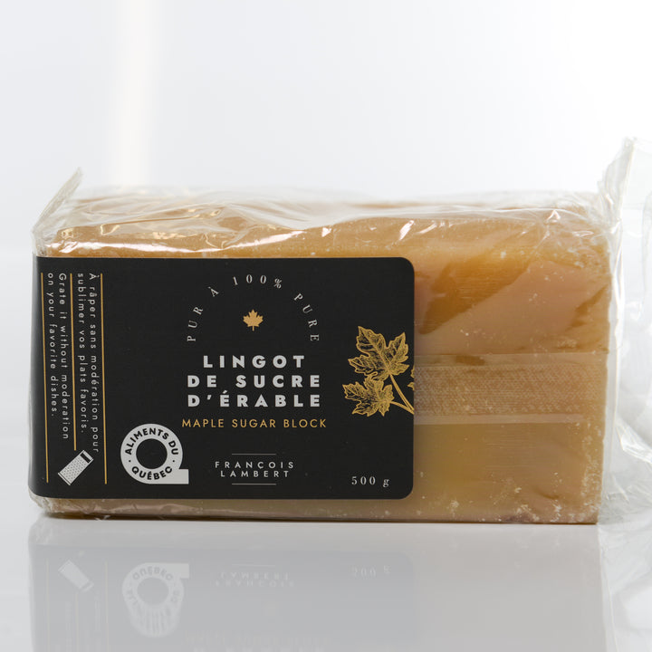 Maple sugar ingot