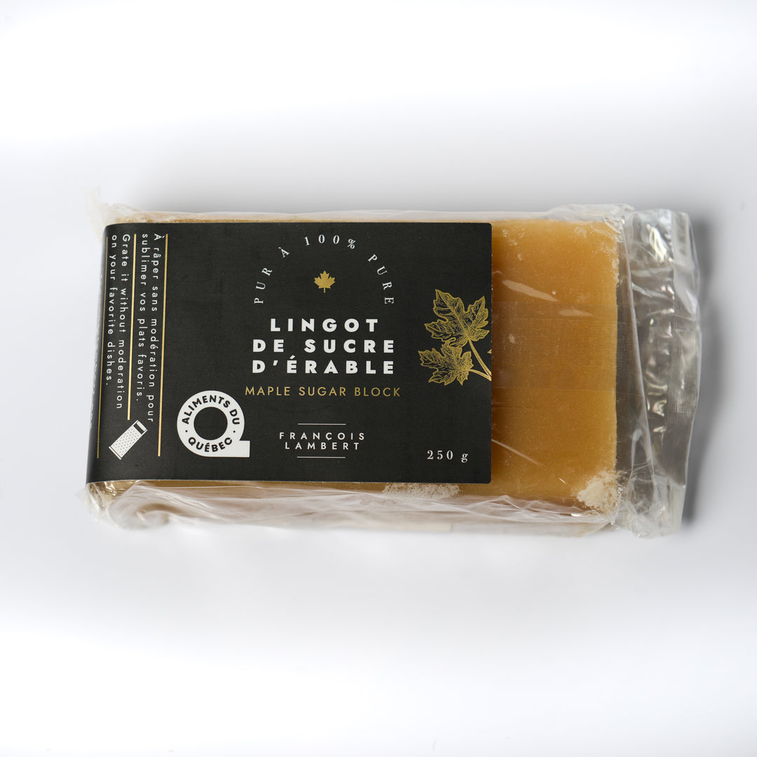 Maple sugar ingot