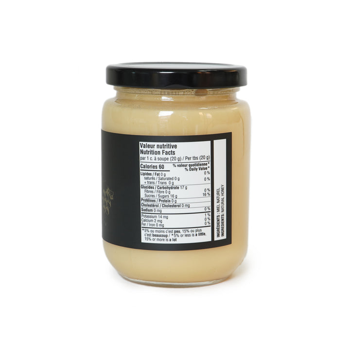 miel crémeux valeurs nutritives