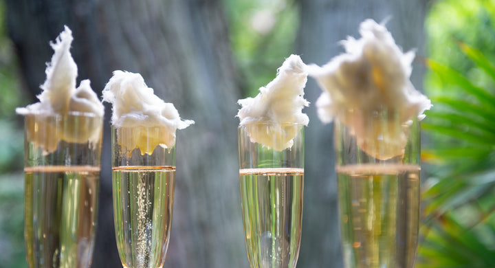 barbe à papa champagne