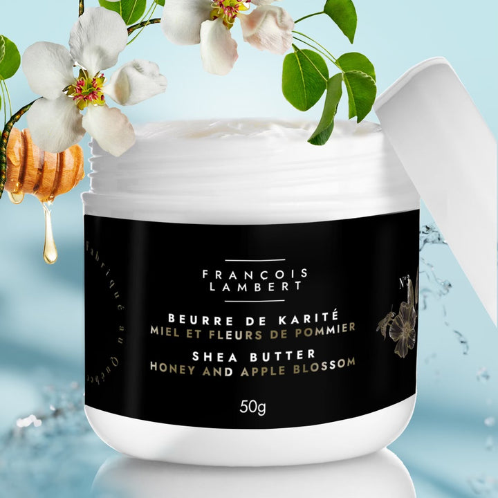 beurre de karité miel et fleurs de pommiers