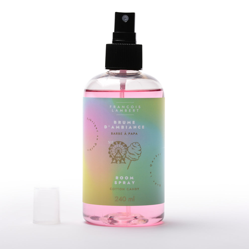 brume d'ambiance barbe à papa