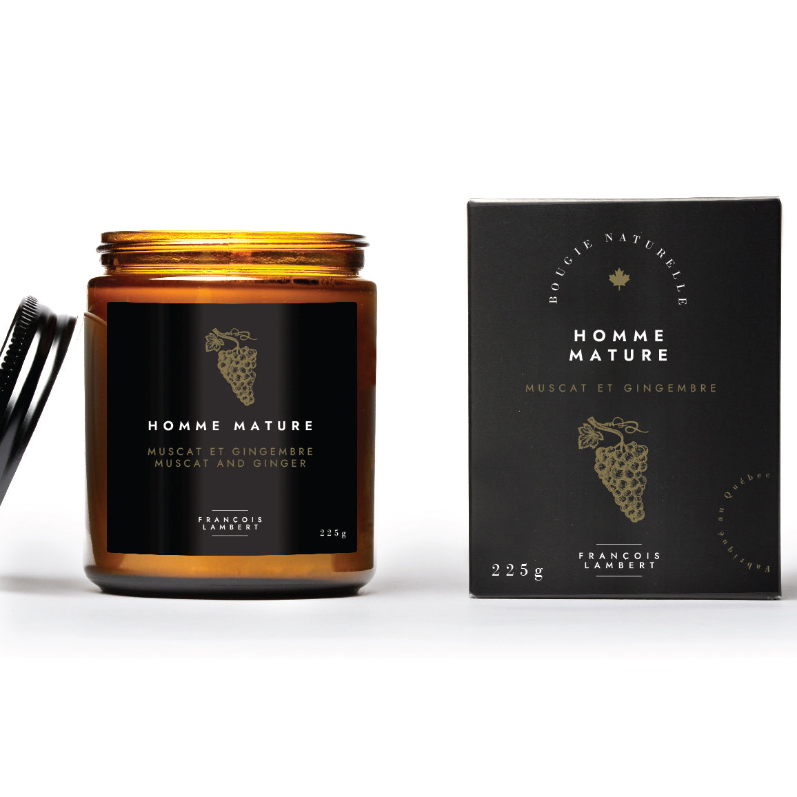 No.32 Mature Man - Muscat Ginger Soy Candle