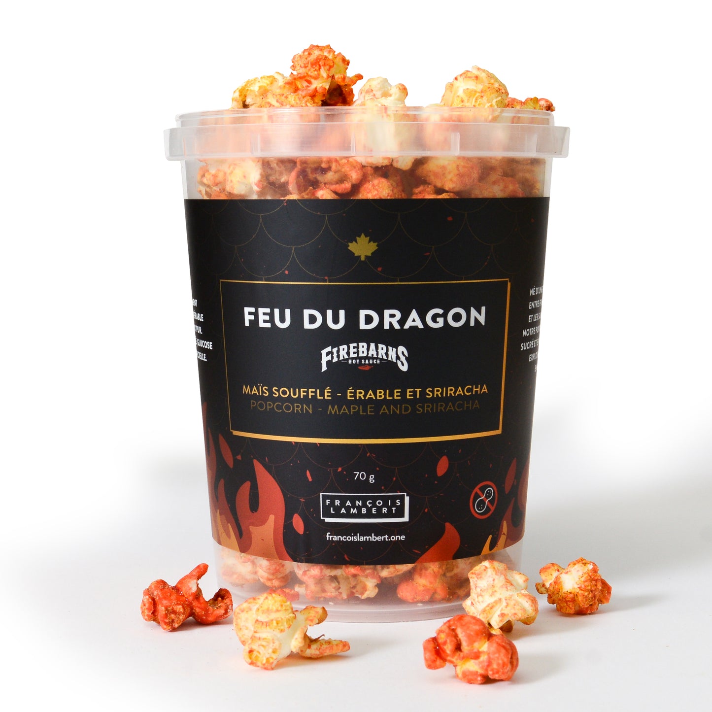 Dragon Fire - Maple and Sriracha Popcorn