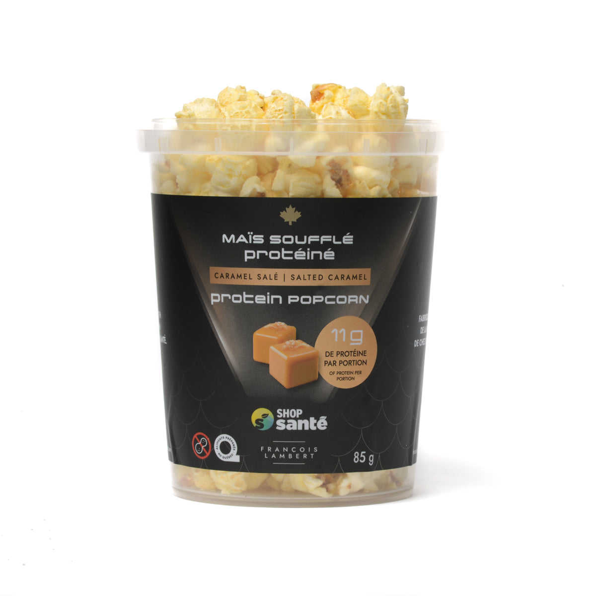Popcorn protéiné - Caramel salé