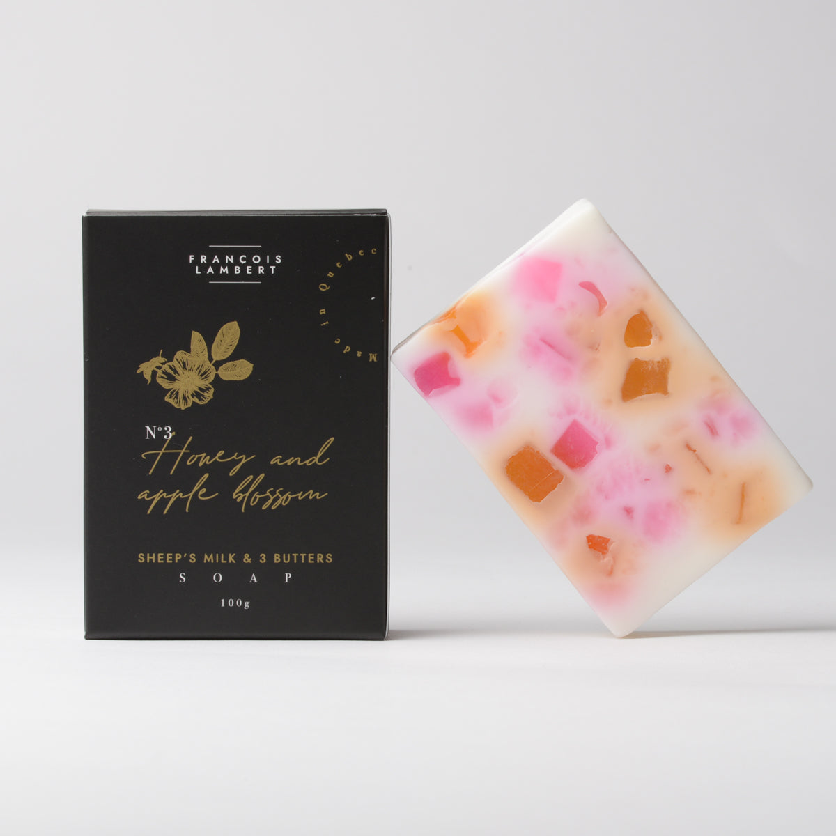 No. 3 Sheep's milk soap - Honey and apple blossoms