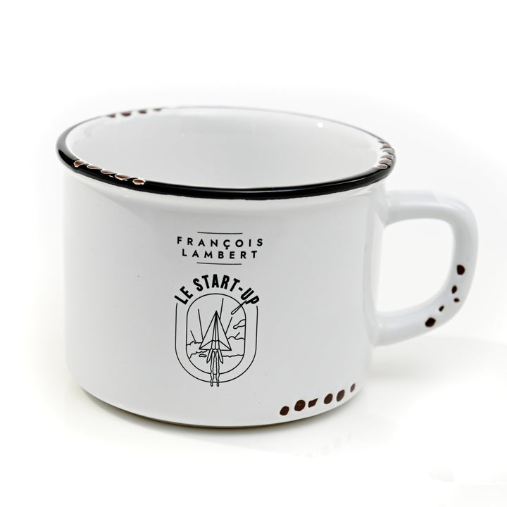 tasse en émail francois lambert start-up